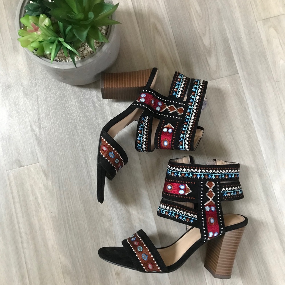 Boho heels